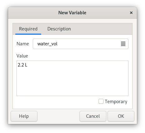 New Variable